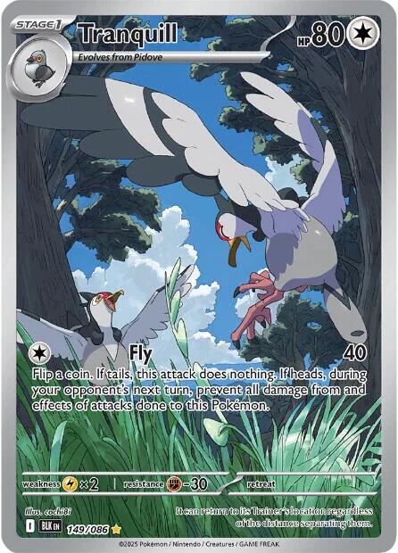 Tranquill (149/086) [Scarlet & Violet: Black Bolt] | Good Games Cannington