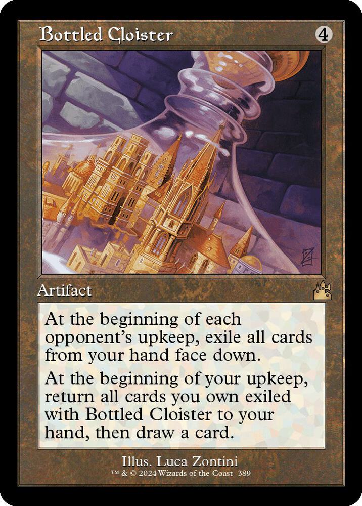 Bottled Cloister 389 (Ravnica Remastered)  - Foil | Good Games Cannington