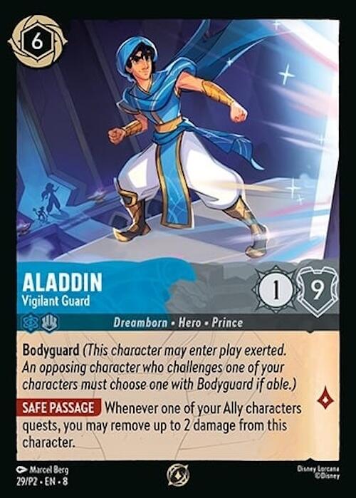 Aladdin - Vigilant Guard (29) [Promo Cards] | Good Games Cannington