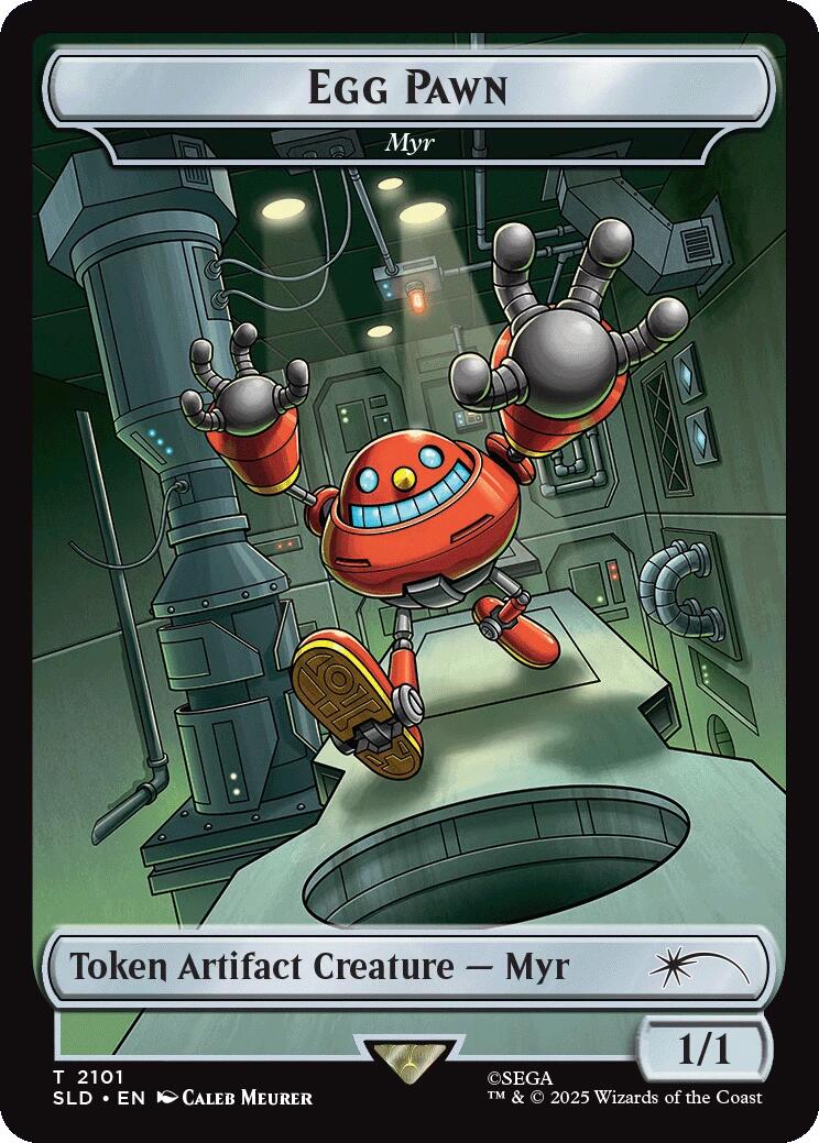 Egg Pawn - Myr Token [Secret Lair Drop Series] | Good Games Cannington