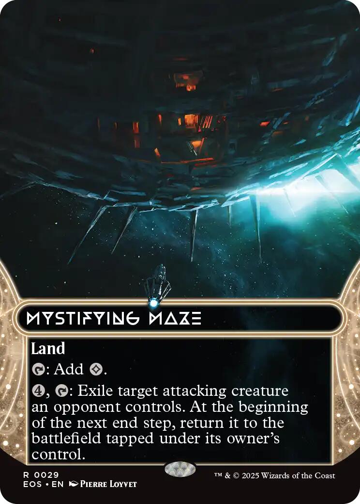 Mystifying Maze (0029) (Borderless) [Edge of Eternities: Stellar Sights] | Good Games Cannington