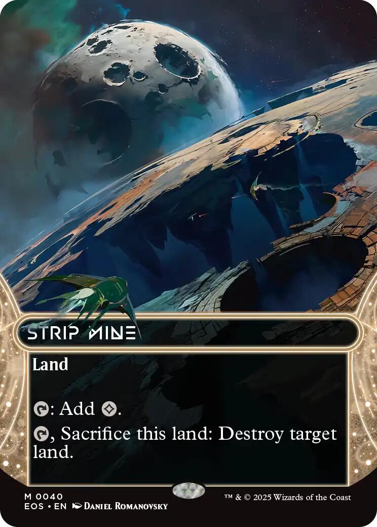 Strip Mine (0040) (Borderless) [Edge of Eternities: Stellar Sights] | Good Games Cannington