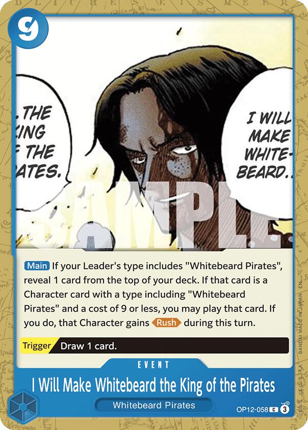 I Will Make Whitebeard the King of the Pirates [Legacy of the Master] | Good Games Cannington