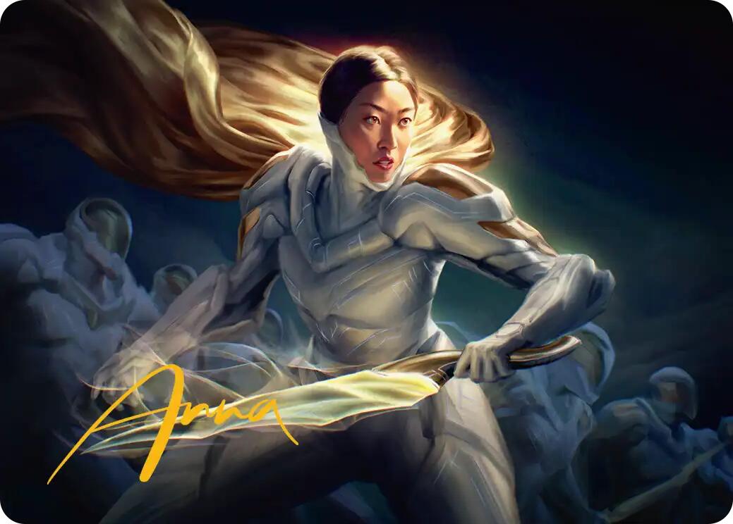 Cosmogrand Zenith Art Card (Gold-Stamped Signature) [Edge of Eternities Art Series] | Good Games Cannington