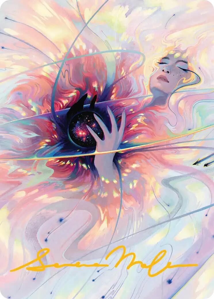 Beyond the Quiet Art Card (Gold-Stamped Signature) [Edge of Eternities Art Series] | Good Games Cannington