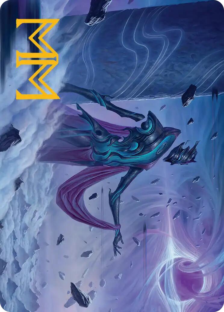 Bygone Colossus Art Card (Gold-Stamped Signature) [Edge of Eternities Art Series] | Good Games Cannington