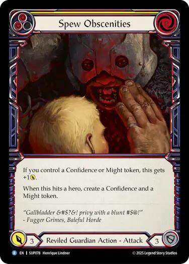 Spew Obscenities [SUP078] (Super Slam) | Good Games Cannington