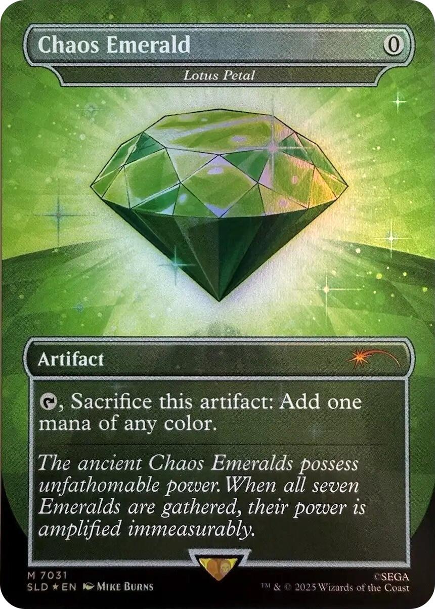 Chaos Emerald - Lotus Petal (7031) [Secret Lair Drop Series] | Good Games Cannington