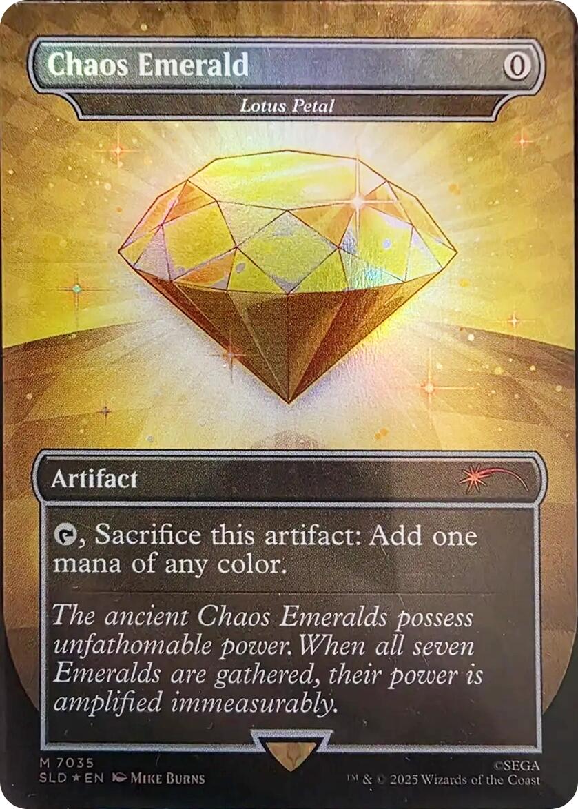 Chaos Emerald - Lotus Petal (7035) [Secret Lair Drop Series] | Good Games Cannington