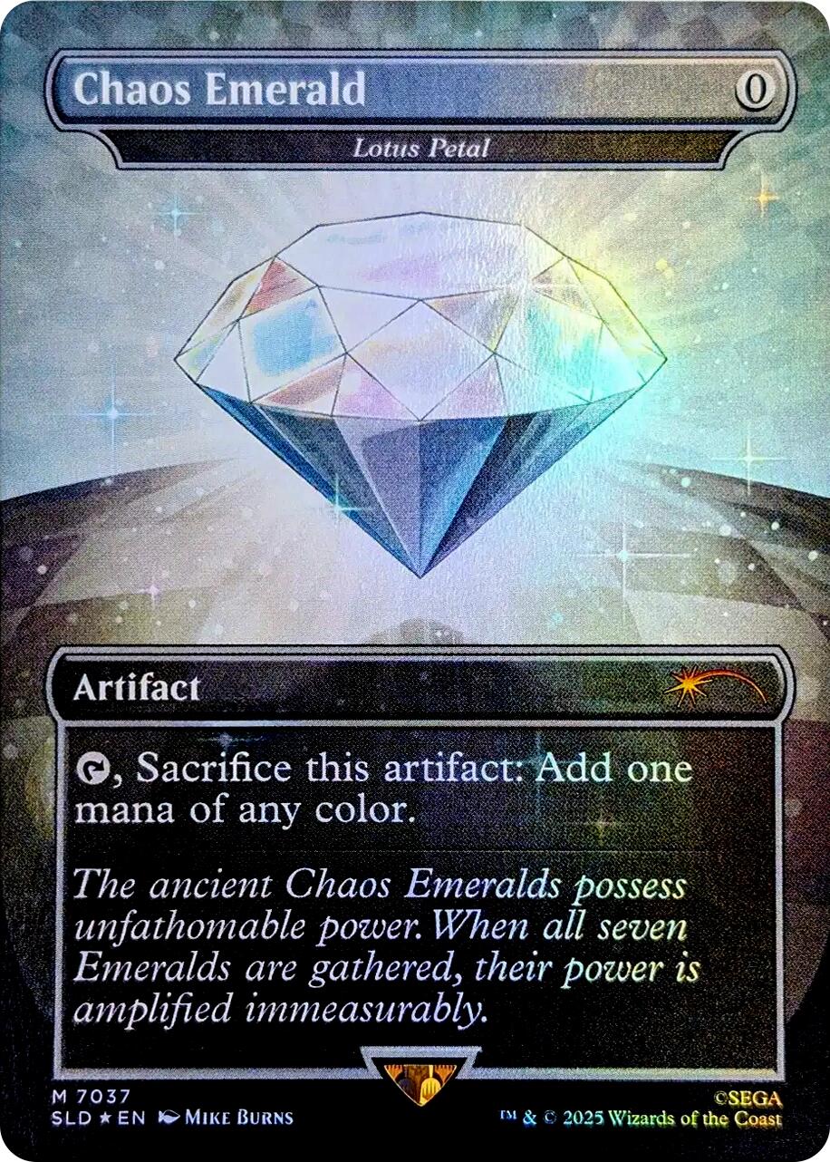 Chaos Emerald - Lotus Petal (7037) [Secret Lair Drop Series] | Good Games Cannington