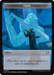 Copy // Pest Double-Sided Token [Edge of Eternities Commander Tokens] | Good Games Cannington