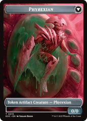 Incubator // Phyrexian Double-Sided Token [Edge of Eternities Commander Tokens] | Good Games Cannington