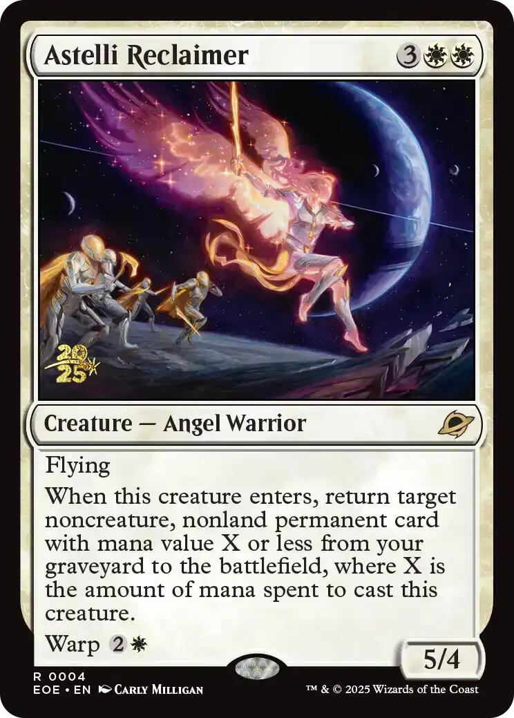Astelli Reclaimer [Edge of Eternities Prerelease Promos] | Good Games Cannington