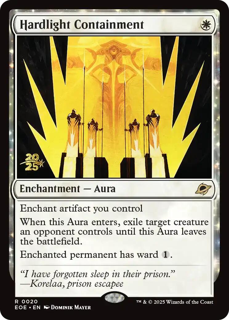 Hardlight Containment [Edge of Eternities Prerelease Promos] | Good Games Cannington