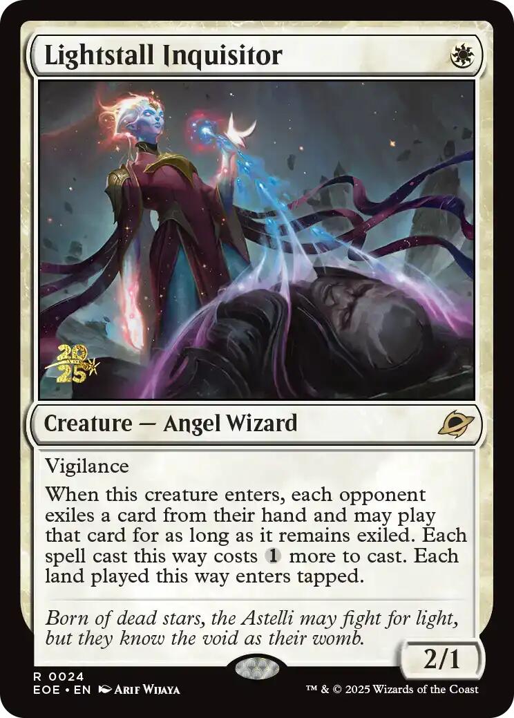 Lightstall Inquisitor [Edge of Eternities Prerelease Promos] | Good Games Cannington