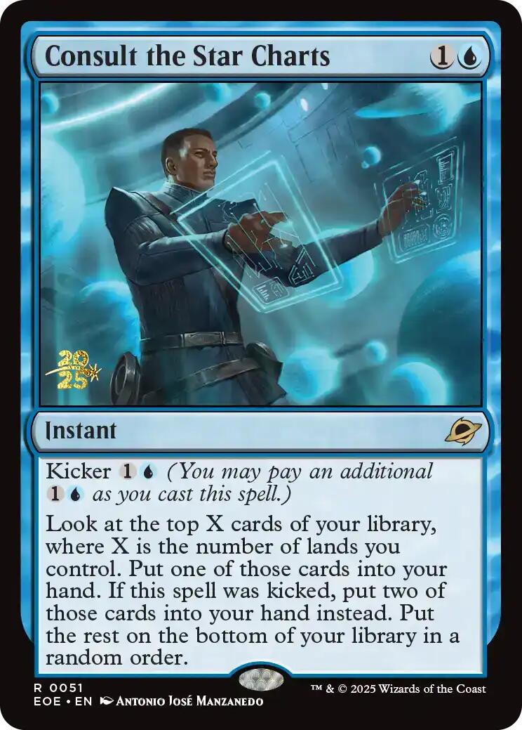 Consult the Star Charts [Edge of Eternities Prerelease Promos] | Good Games Cannington
