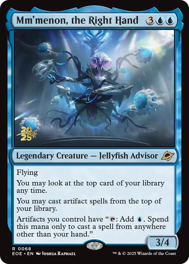 Mm'menon, the Right Hand [Edge of Eternities Prerelease Promos] | Good Games Cannington