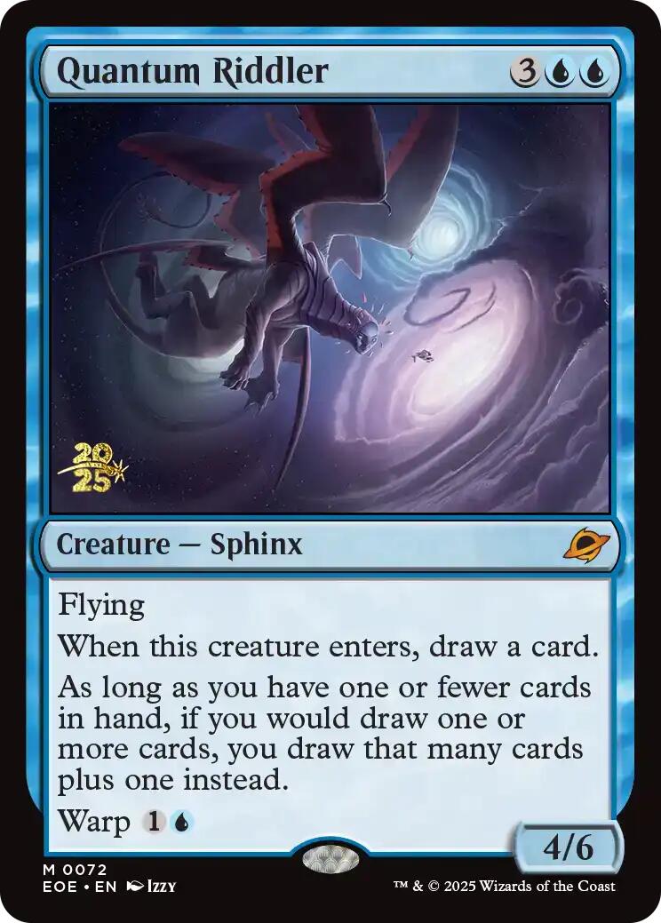 Quantum Riddler [Edge of Eternities Prerelease Promos] | Good Games Cannington