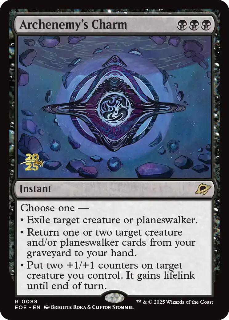 Archenemy's Charm [Edge of Eternities Prerelease Promos] | Good Games Cannington