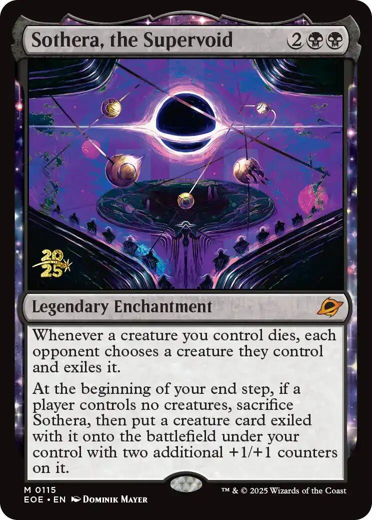 Sothera, the Supervoid [Edge of Eternities Prerelease Promos] | Good Games Cannington