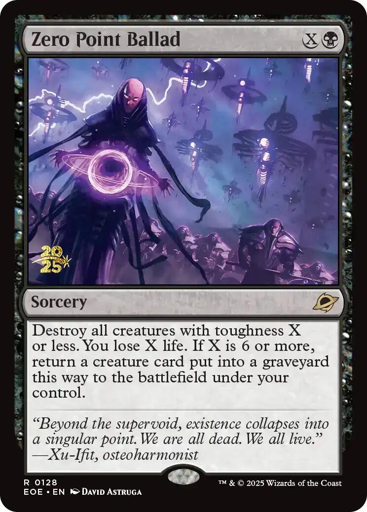 Zero Point Ballad [Edge of Eternities Prerelease Promos] | Good Games Cannington