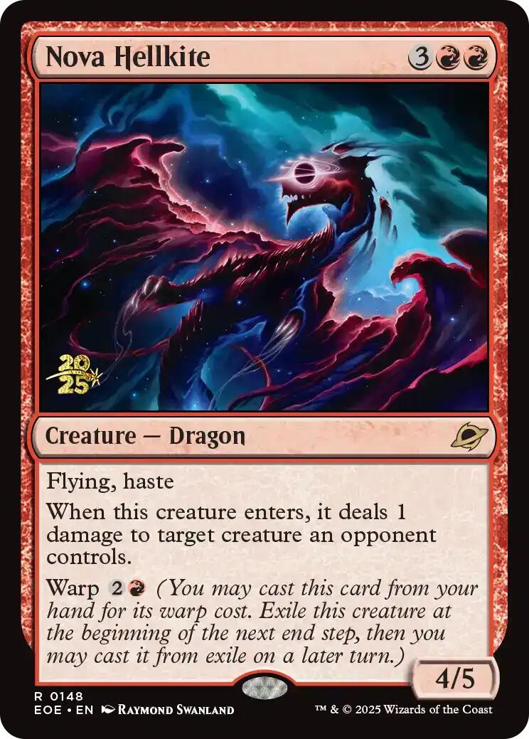 Nova Hellkite [Edge of Eternities Prerelease Promos] | Good Games Cannington