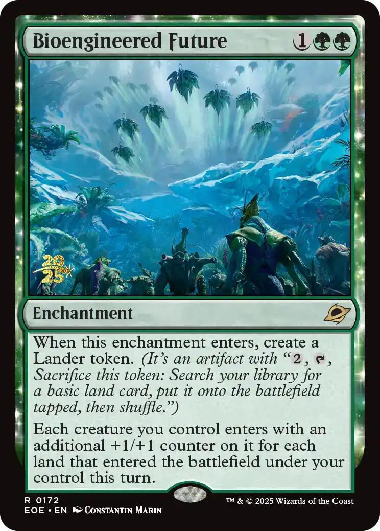 Bioengineered Future [Edge of Eternities Prerelease Promos] | Good Games Cannington