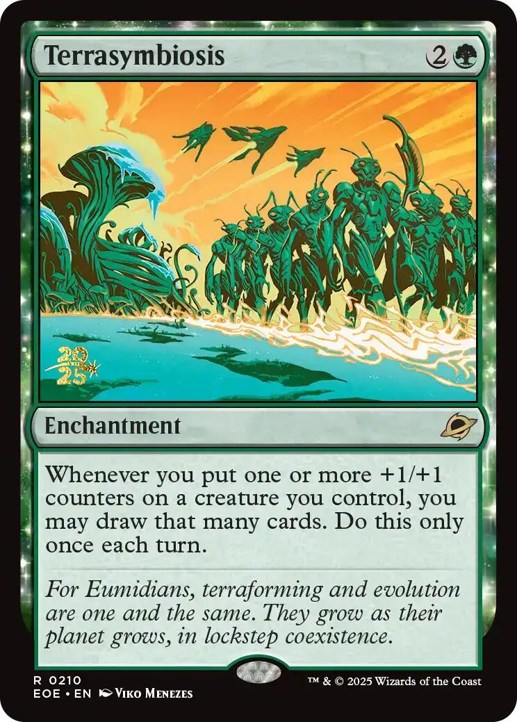 Terrasymbiosis [Edge of Eternities Prerelease Promos] | Good Games Cannington