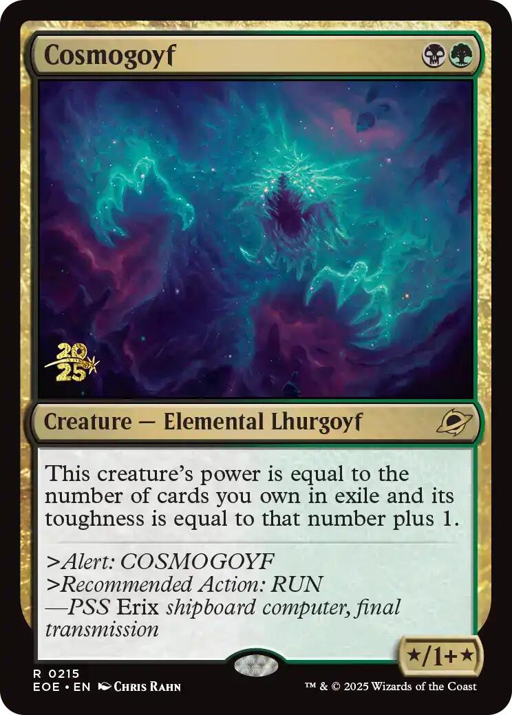 Cosmogoyf [Edge of Eternities Prerelease Promos] | Good Games Cannington