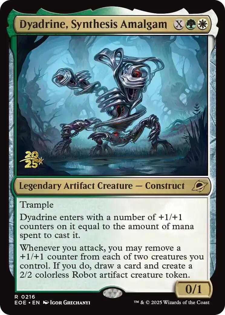 Dyadrine, Synthesis Amalgam [Edge of Eternities Prerelease Promos] | Good Games Cannington