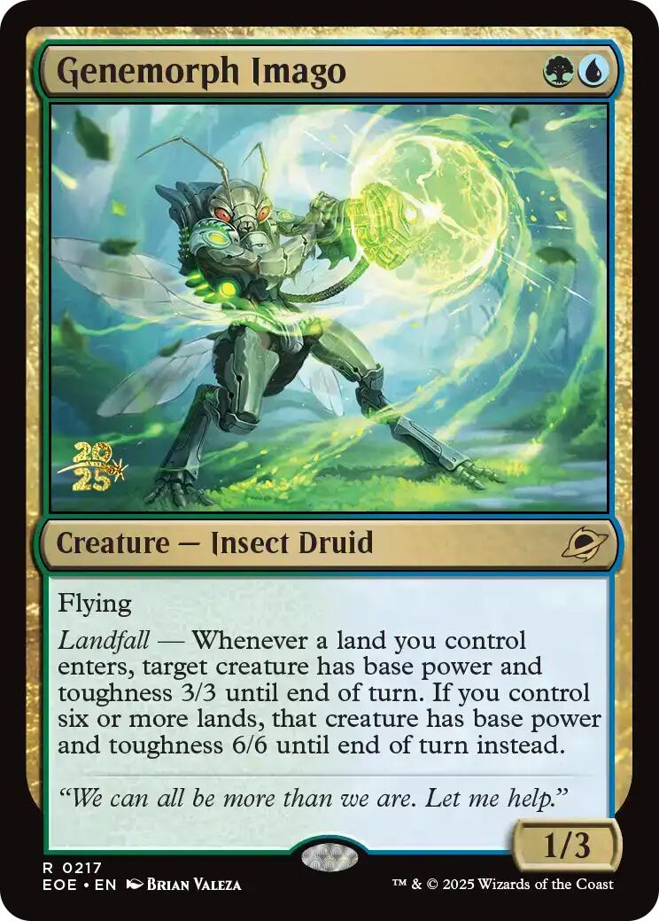 Genemorph Imago [Edge of Eternities Prerelease Promos] | Good Games Cannington