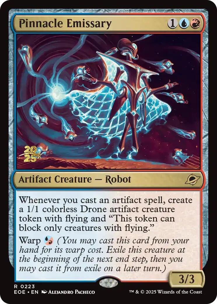 Pinnacle Emissary [Edge of Eternities Prerelease Promos] | Good Games Cannington