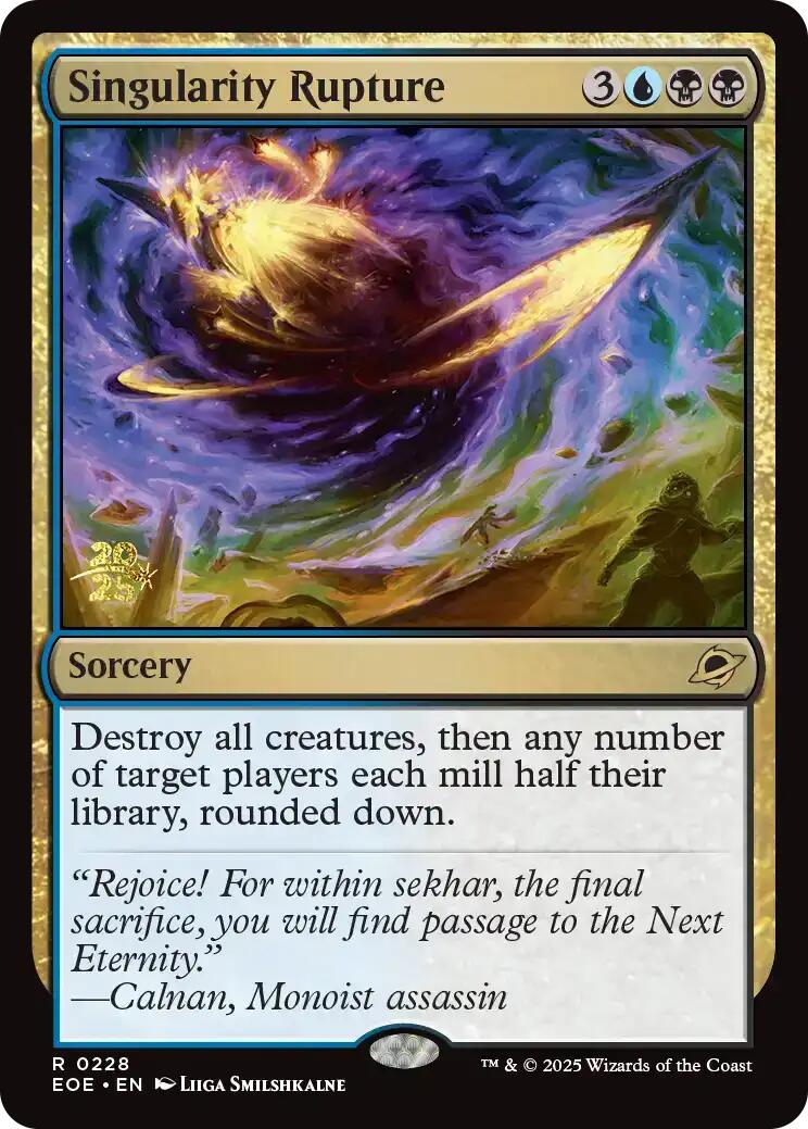 Singularity Rupture [Edge of Eternities Prerelease Promos] | Good Games Cannington