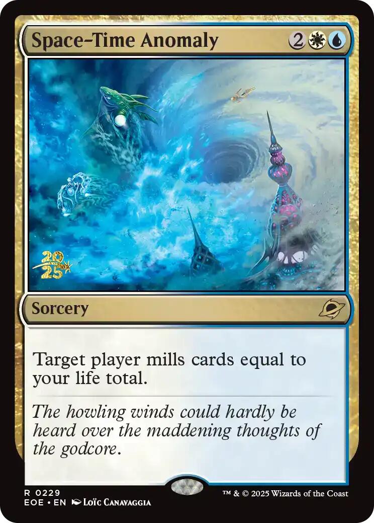 Space-Time Anomaly [Edge of Eternities Prerelease Promos] | Good Games Cannington