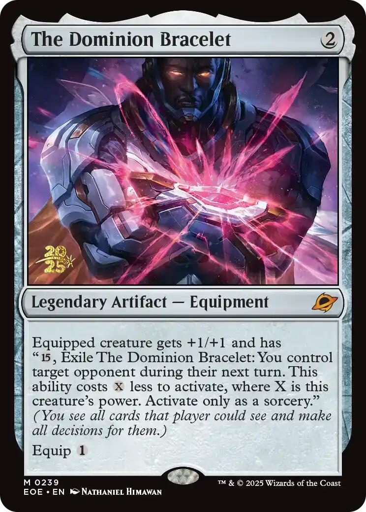 The Dominion Bracelet [Edge of Eternities Prerelease Promos] | Good Games Cannington