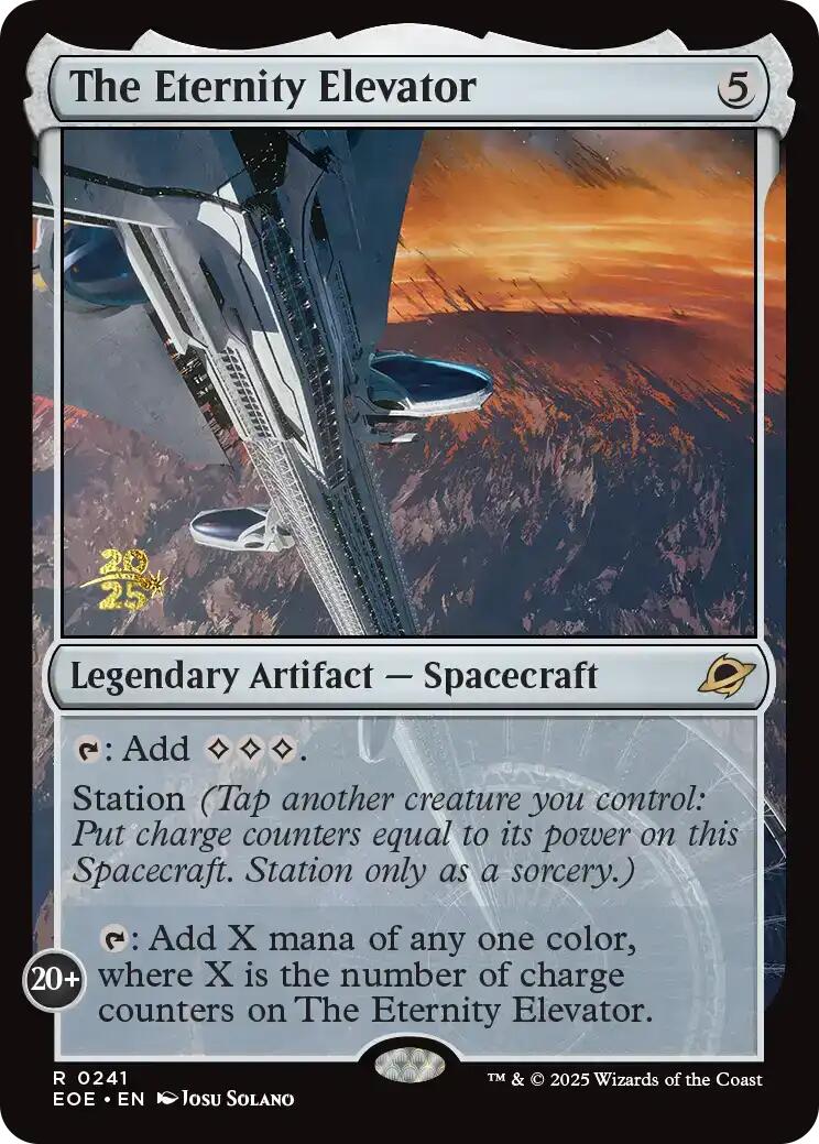The Eternity Elevator [Edge of Eternities Prerelease Promos] | Good Games Cannington