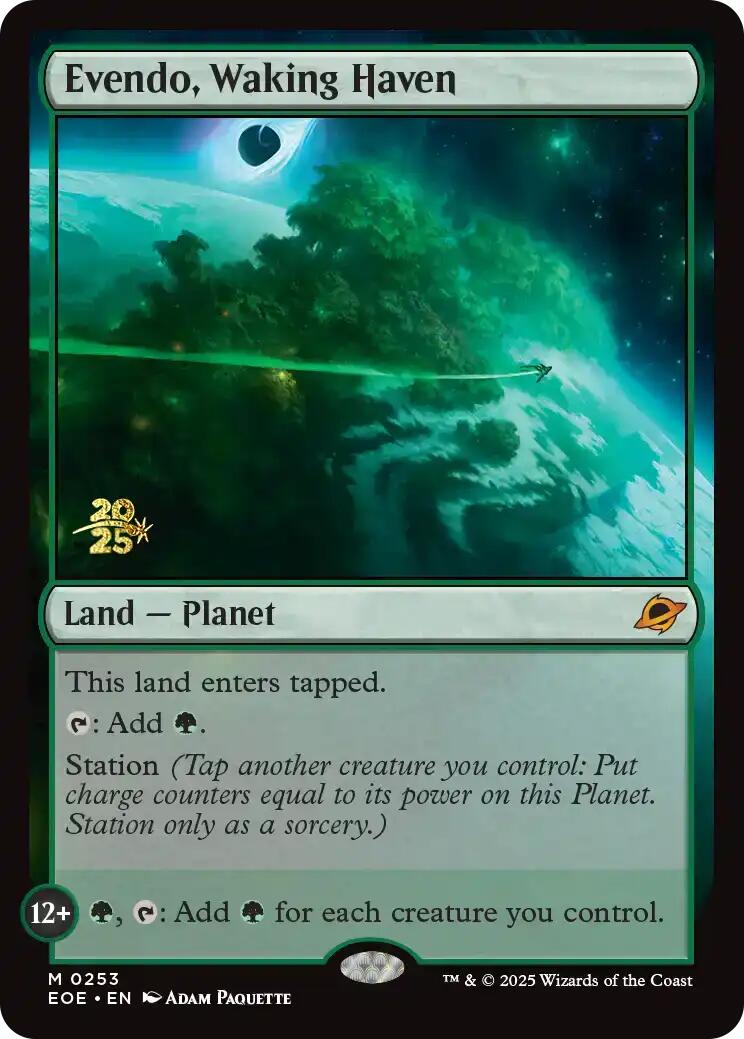 Evendo, Waking Haven [Edge of Eternities Prerelease Promos] | Good Games Cannington
