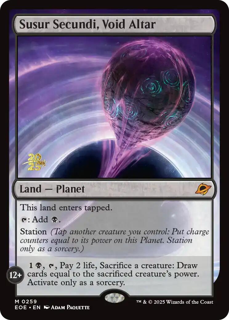 Susur Secundi, Void Altar [Edge of Eternities Prerelease Promos] | Good Games Cannington