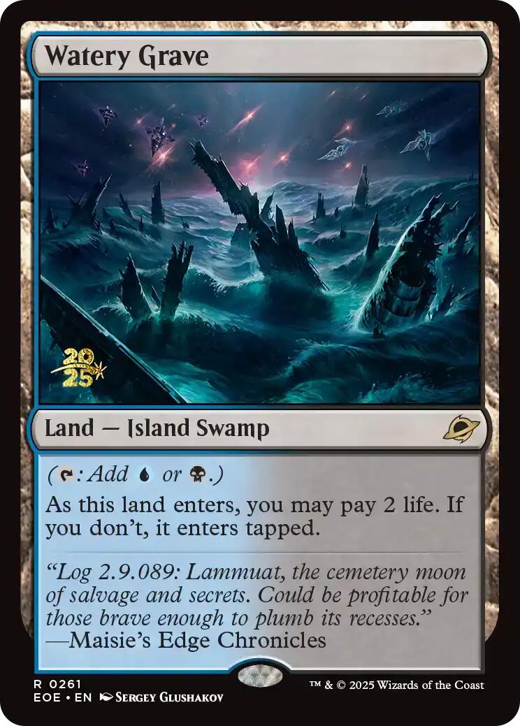 Watery Grave [Edge of Eternities Prerelease Promos] | Good Games Cannington