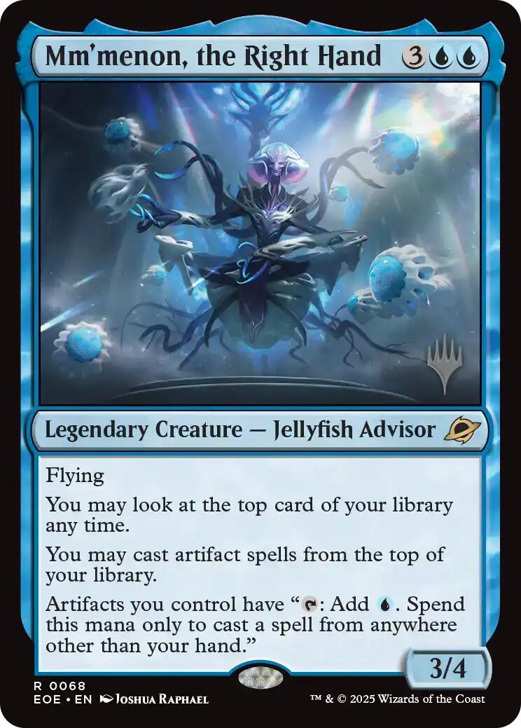 Mm'menon, the Right Hand [Edge of Eternities Promo Pack] | Good Games Cannington
