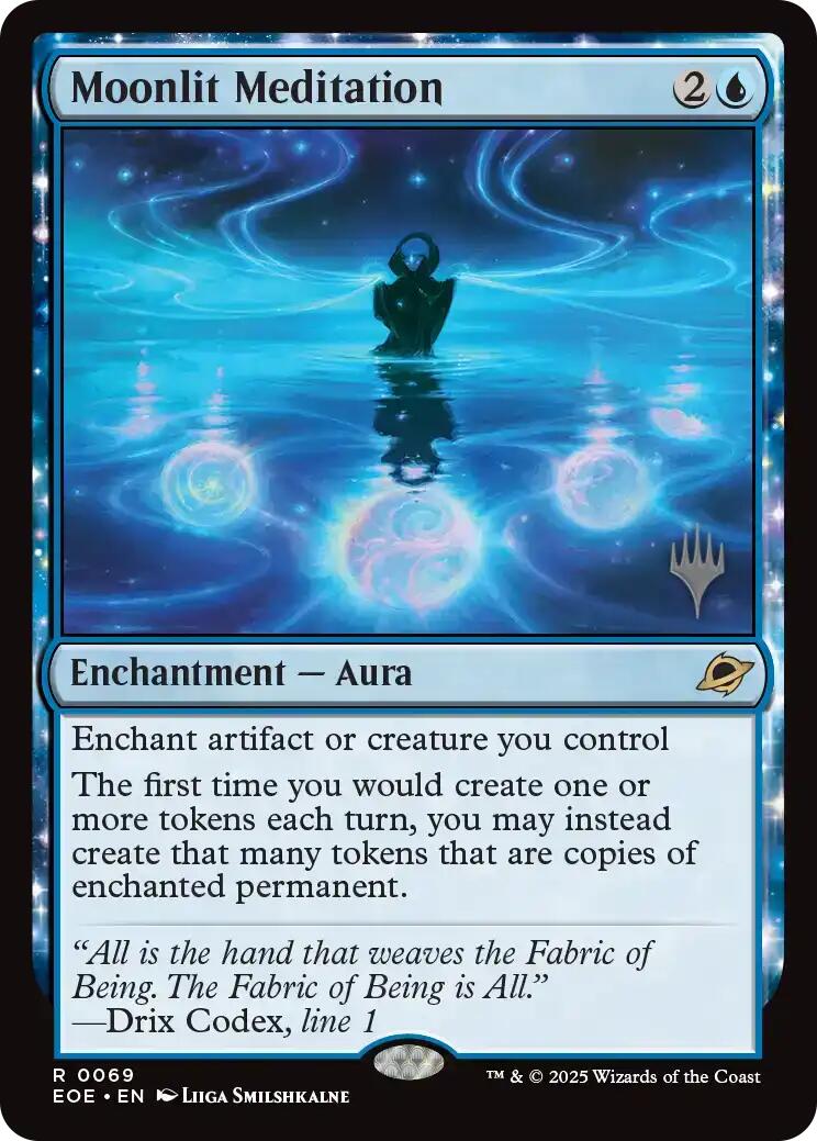 Moonlit Meditation [Edge of Eternities Promo Pack] | Good Games Cannington