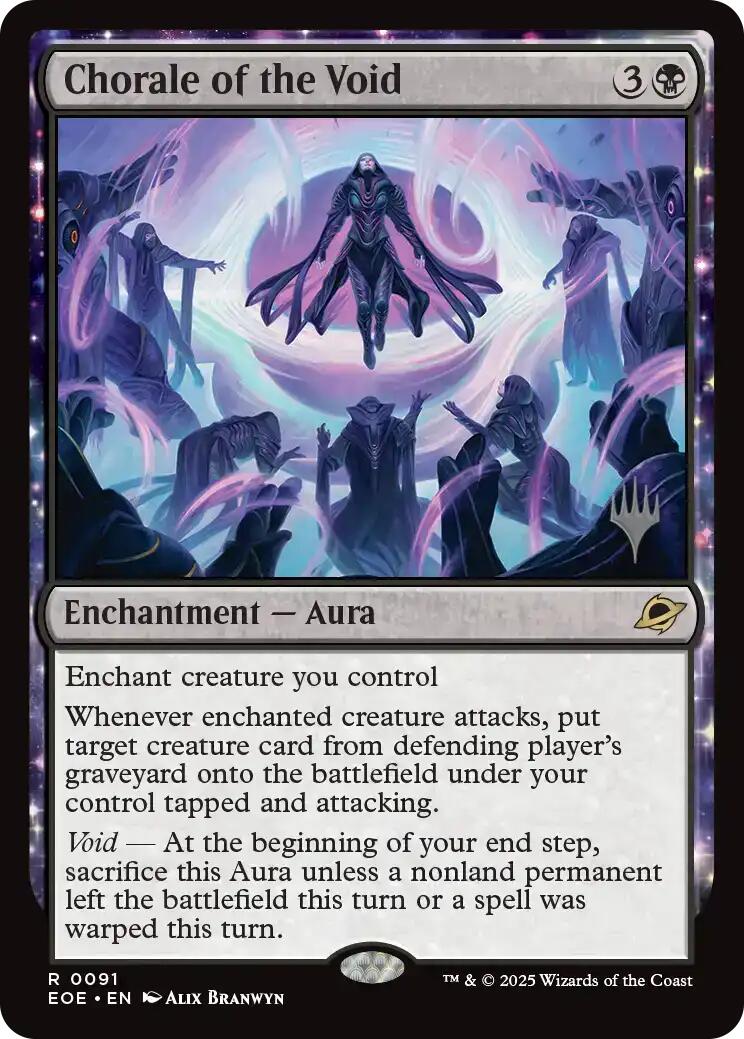 Chorale of the Void [Edge of Eternities Promo Pack] | Good Games Cannington