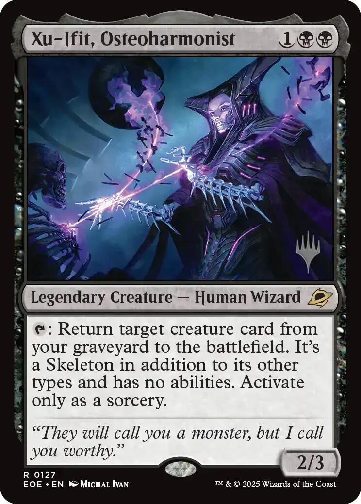 Xu-Ifit, Osteoharmonist [Edge of Eternities Promo Pack] | Good Games Cannington