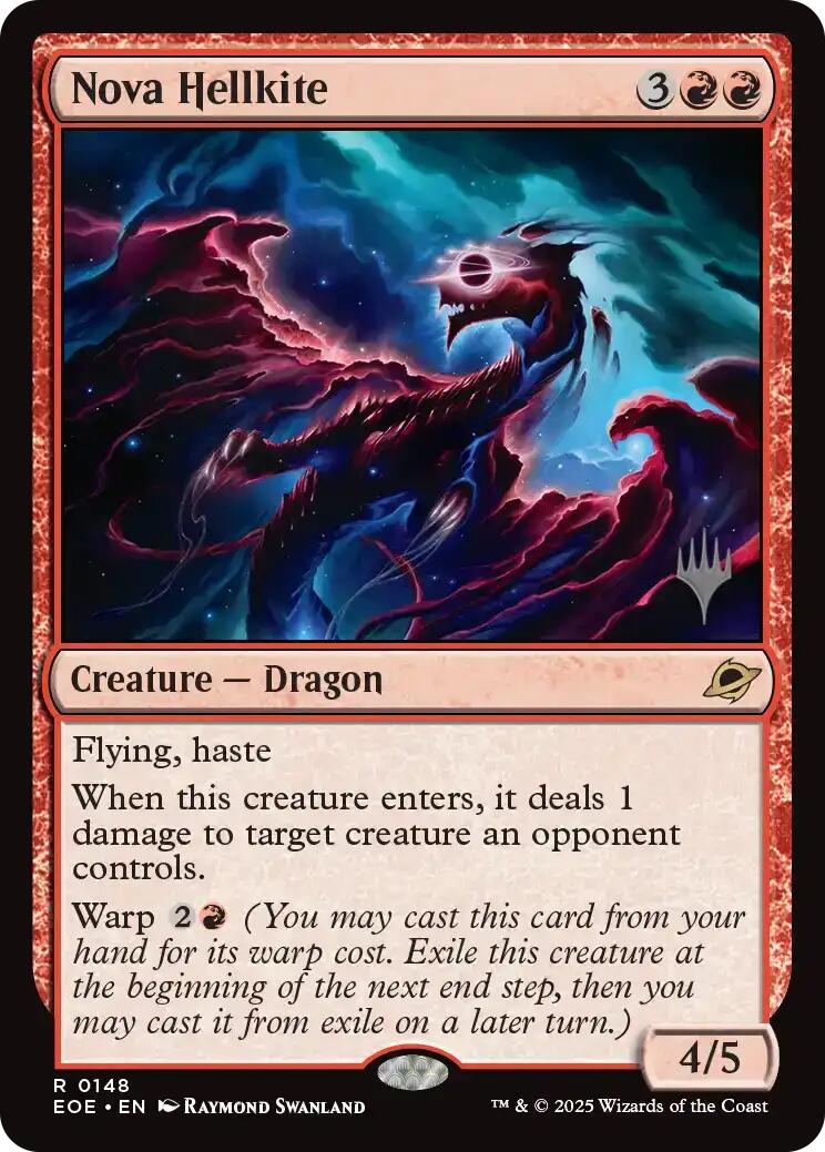 Nova Hellkite [Edge of Eternities Promo Pack] | Good Games Cannington