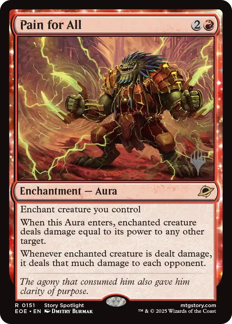 Pain for All [Edge of Eternities Promo Pack] | Good Games Cannington