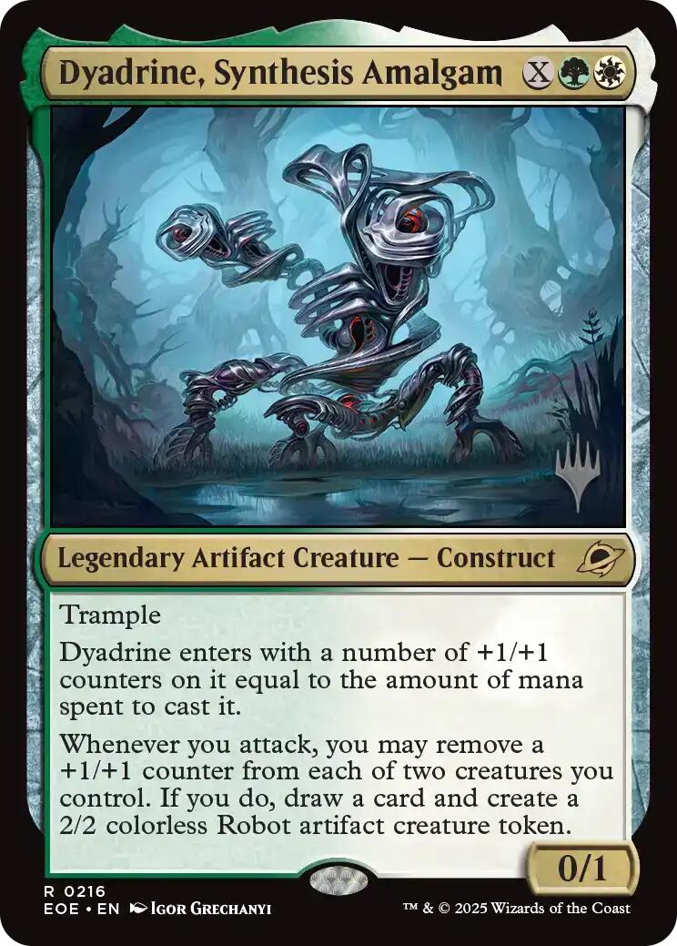 Dyadrine, Synthesis Amalgam [Edge of Eternities Promo Pack] | Good Games Cannington