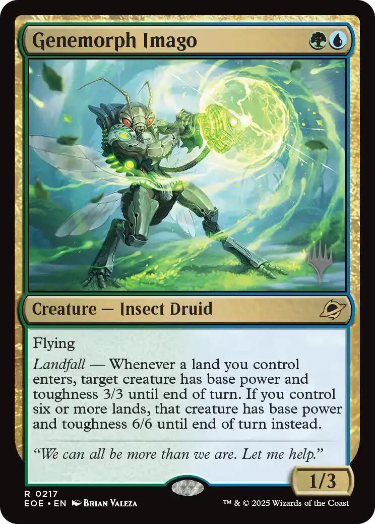 Genemorph Imago [Edge of Eternities Promo Pack] | Good Games Cannington
