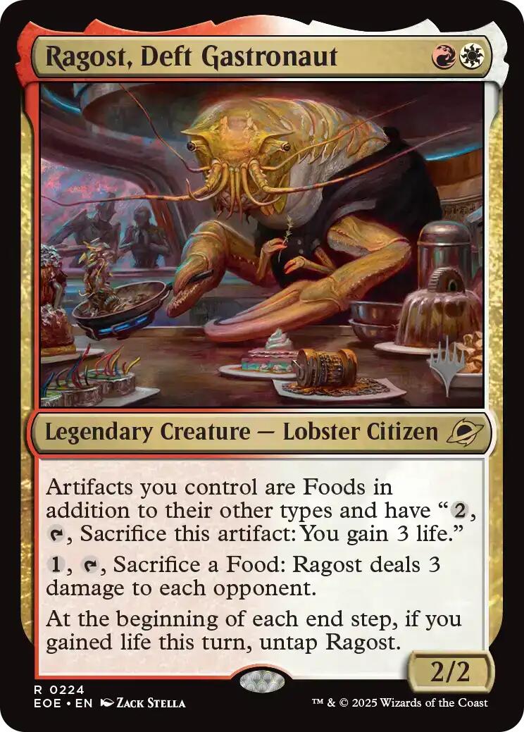 Ragost, Deft Gastronaut [Edge of Eternities Promo Pack] | Good Games Cannington