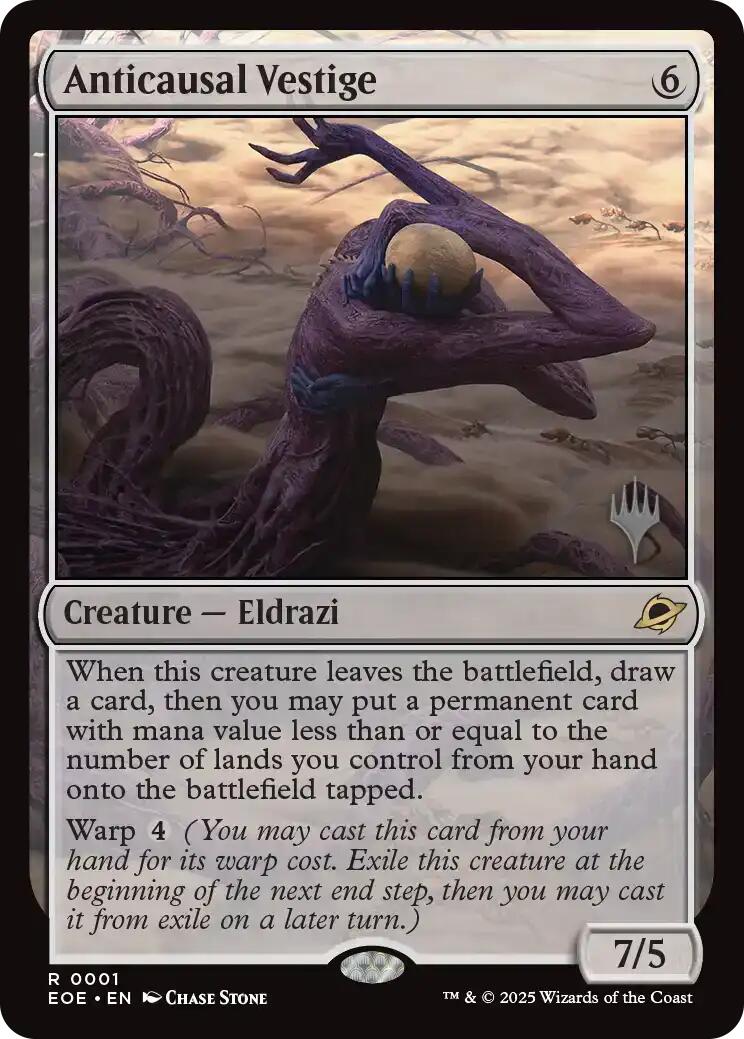 Anticausal Vestige [Edge of Eternities Promo Pack] | Good Games Cannington