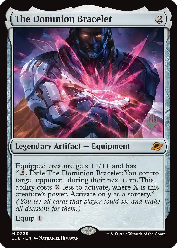 The Dominion Bracelet [Edge of Eternities Promo Pack] | Good Games Cannington